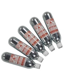 Pack of 5 CO2 cartridges Hit-Air 50cc airbag vest refill horse riding